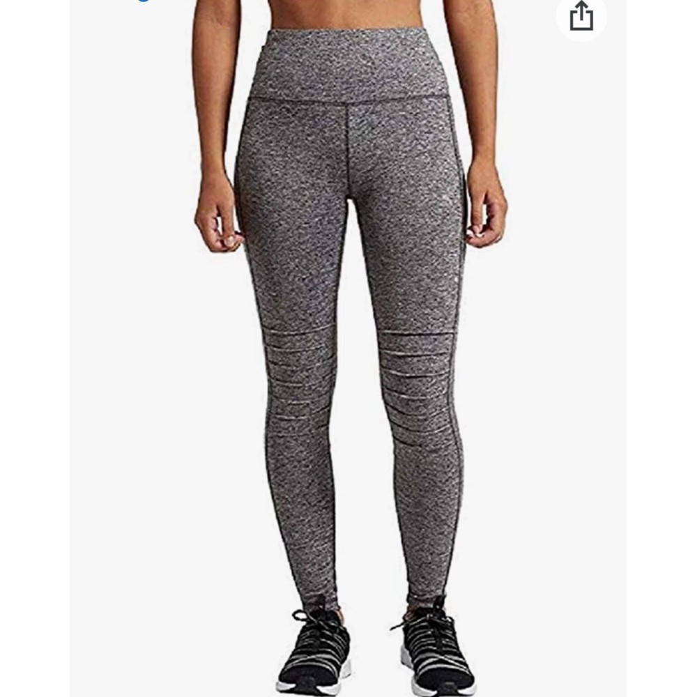 Puma Ladies Moto Tights Leggings Gray Heather,Size Small training athletics